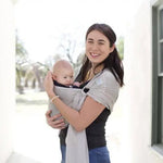 Silver Wave Water Ring Sling by Beachfront Babywater Carrier