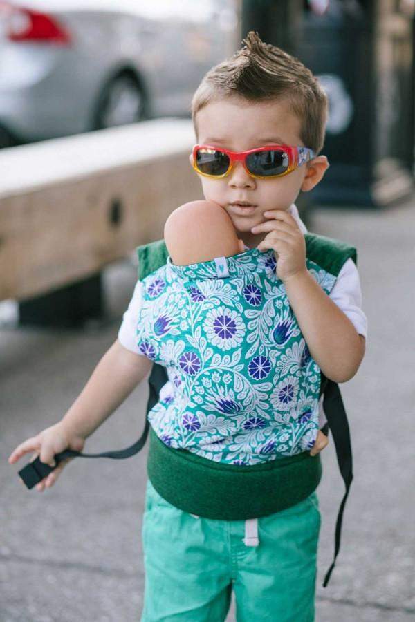 Soul Slings Mint Chip Doll Buckle Carrier - Baby Carrier AccessoriesLittle Zen One