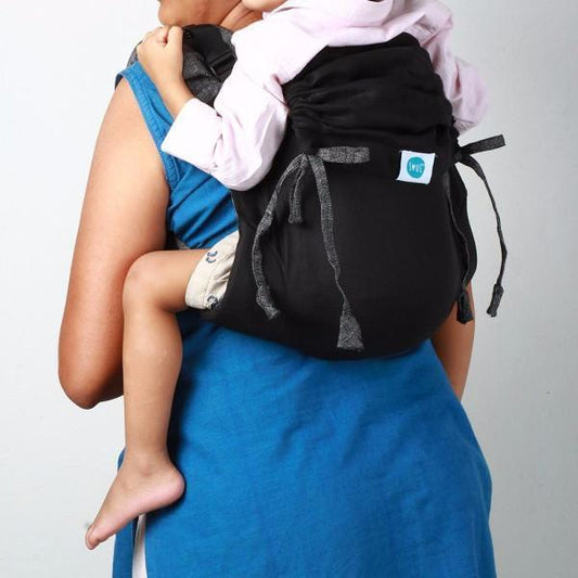 Soul Slings Onbuhimo Coal linen - OnbuhimoLittle Zen One