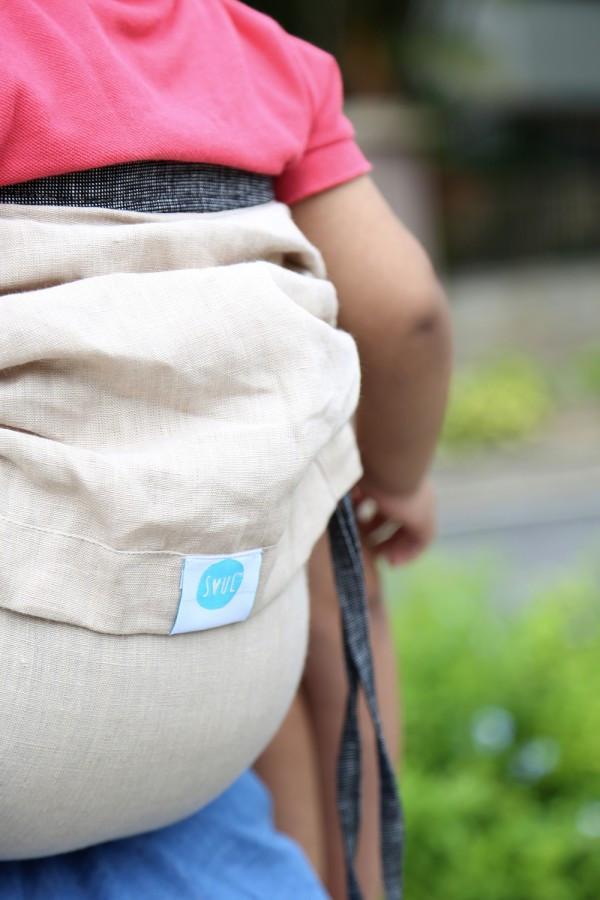 Soul Slings Onbuhimo Macaroon linen - OnbuhimoLittle Zen One