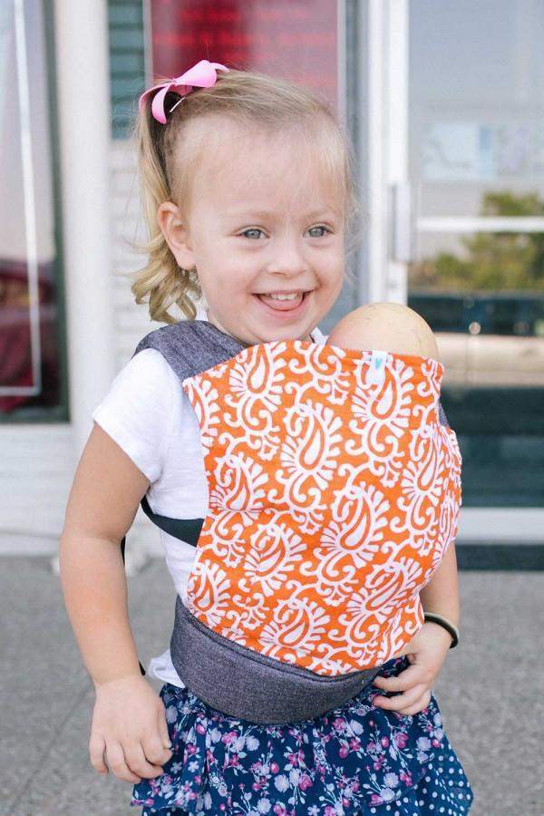 Soul Slings Orange Pop Doll Buckle Carrier - Baby Carrier AccessoriesLittle Zen One