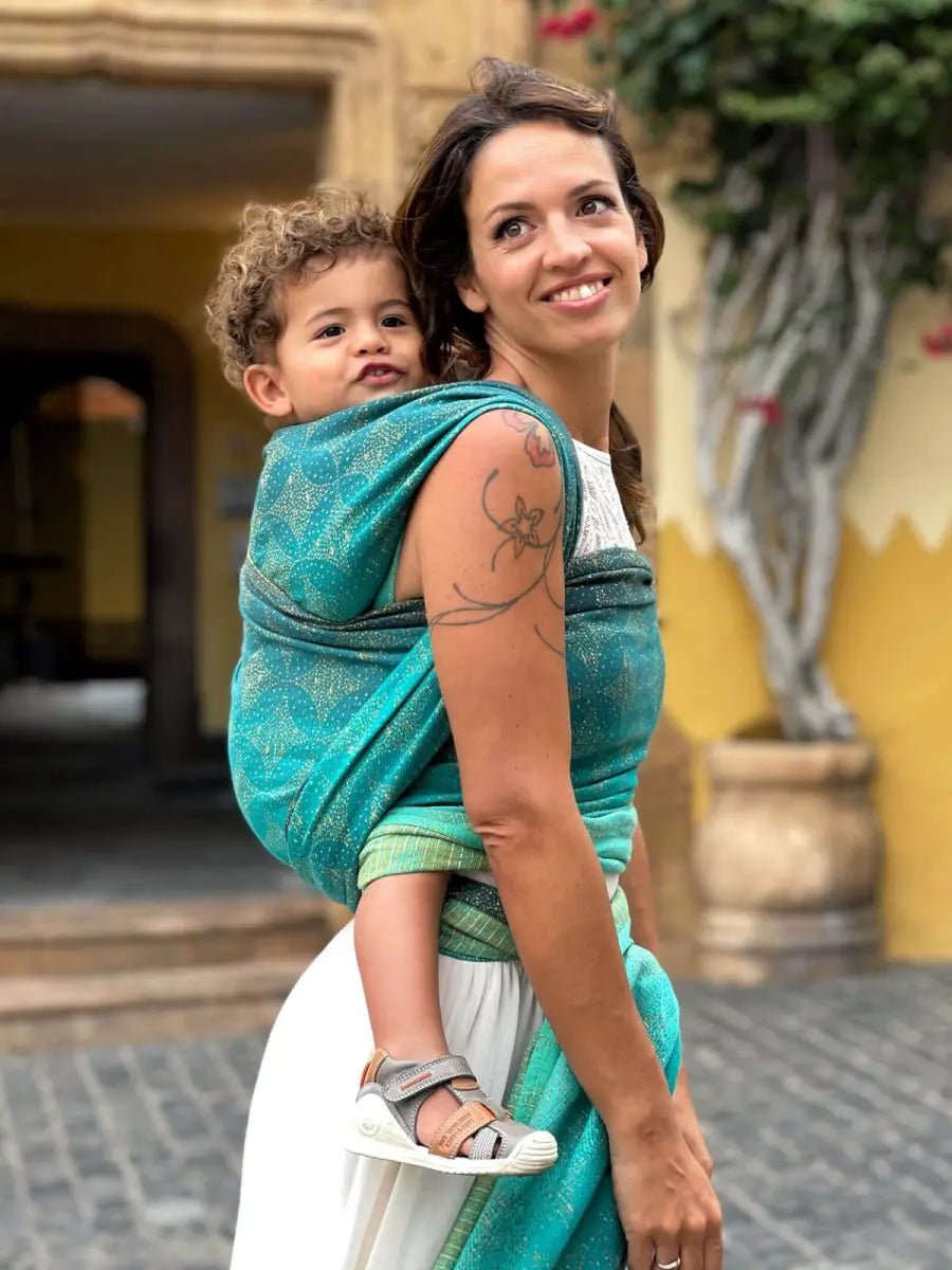 Starry Night Dude Woven Wrap by Oscha - Woven WrapLittle Zen One4157017239