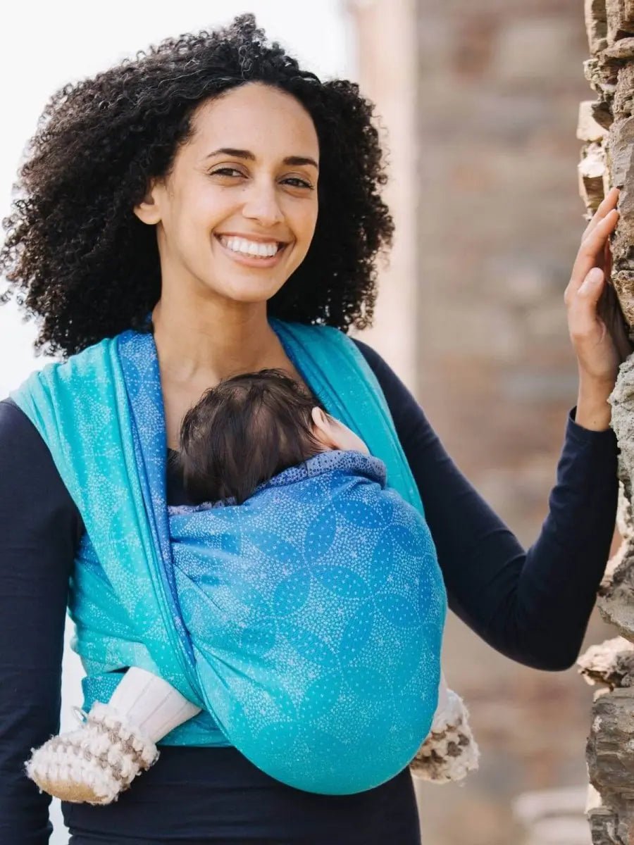 Oscha Ocean Woven Baby Wrap | Luxury – Little Zen One