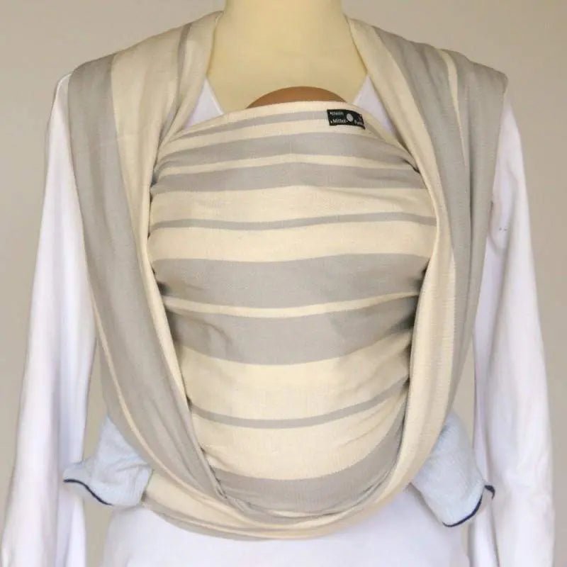 Stripes Grey Woven Wrap