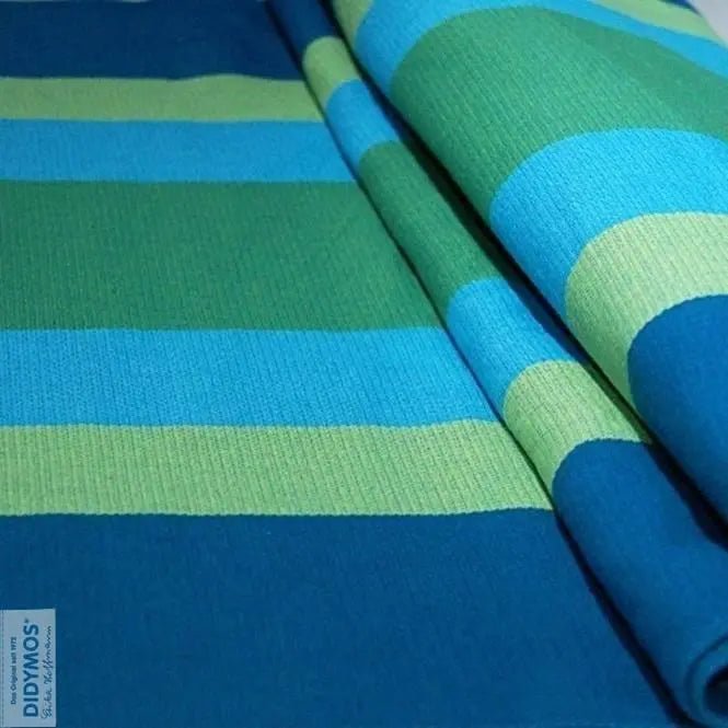 Stripes Iris Woven Wrap