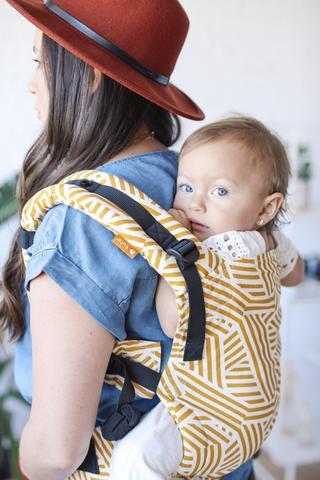 Sunset Stripes Tula Free-to-Grow Baby Carrier - Buckle CarrierLittle Zen One4144071360