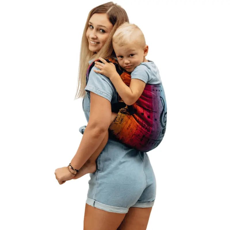 Symphony Rainbow Dark Preschool Onbuhimo PRO by LennyLamb - OnbuhimoLittle Zen One34736976