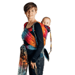Symphony Rainbow Dark Toddler Wrap Tai Mei Tai