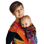 Symphony Rainbow Dark Wrap Tai Mei Tai