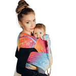 Symphony Rainbow Light Toddler Wrap - Tai Mei Tai by LennyLamb - Mei TaiLittle Zen One5907557723169