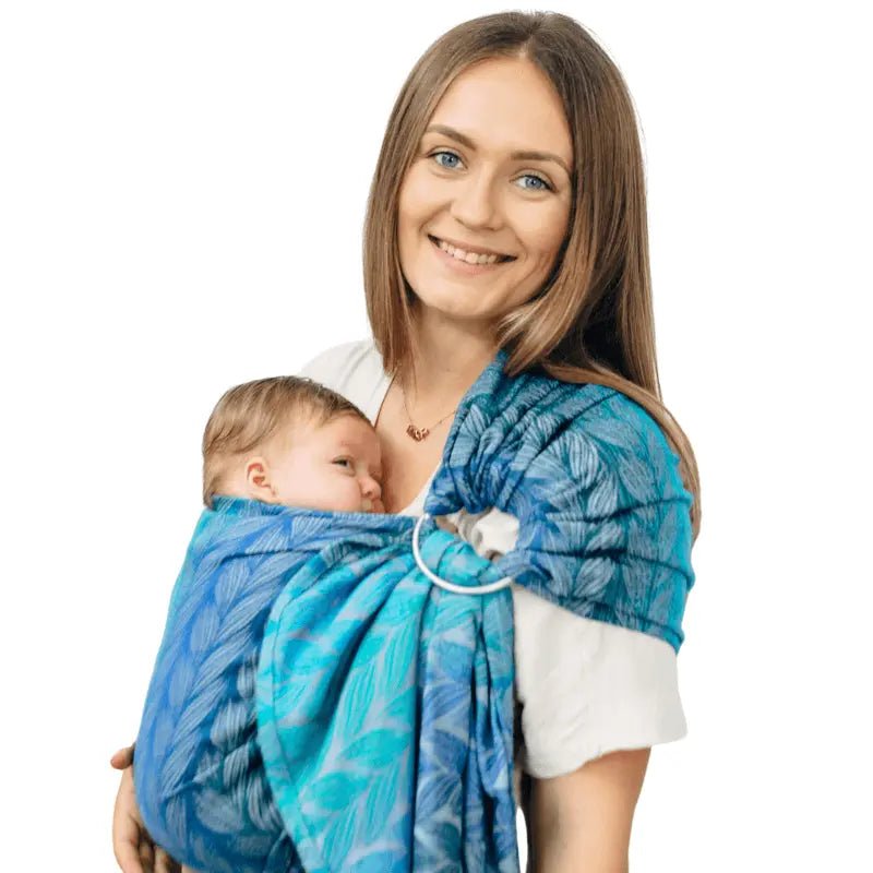 Tangled Blue Reed Ring Sling