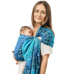 Tangled Blue Reed Ring Sling by LennyLamb - Ring SlingLittle Zen One03368272
