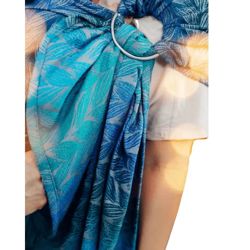 Tangled Blue Reed Ring Sling by LennyLamb - Ring SlingLittle Zen One03368272