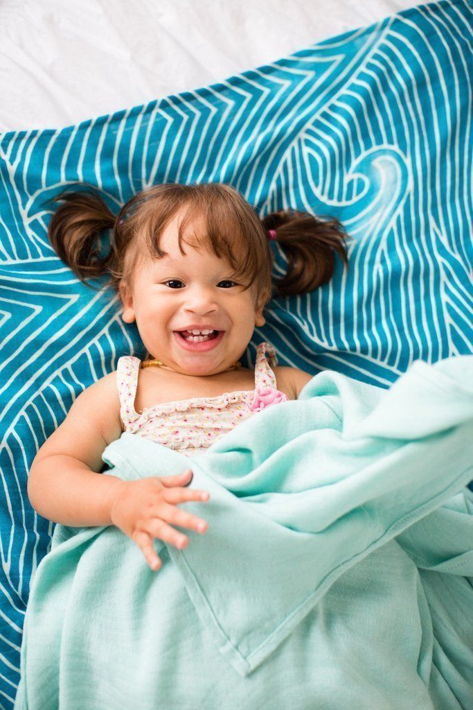 Tula Blanket Set Waves Little Zen One
