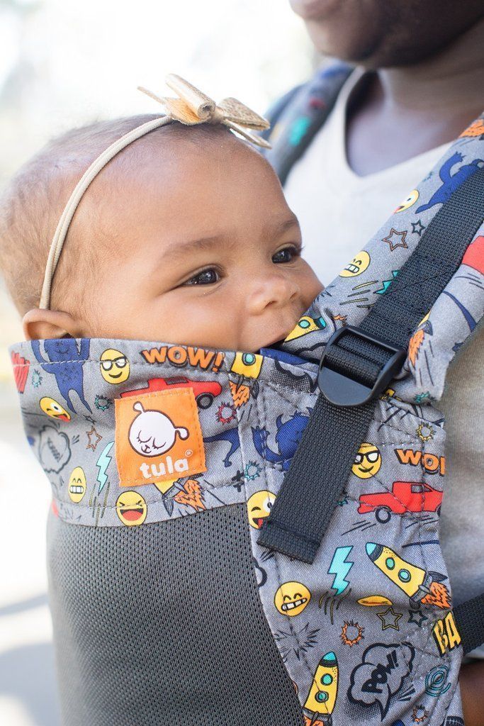 Tula Free-to-Grow Baby Carrier Coast Stamps - Buckle CarrierLittle Zen One5902574367327  