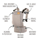 Tula Standard Baby Carrier Coast Infinite - Buckle CarrierLittle Zen One5902574369550