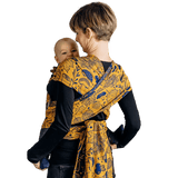 Under the Leaves Golden Autumn Toddler Wrap - Tai Mei Tai by LennyLamb - Mei TaiLittle Zen One5907557757324