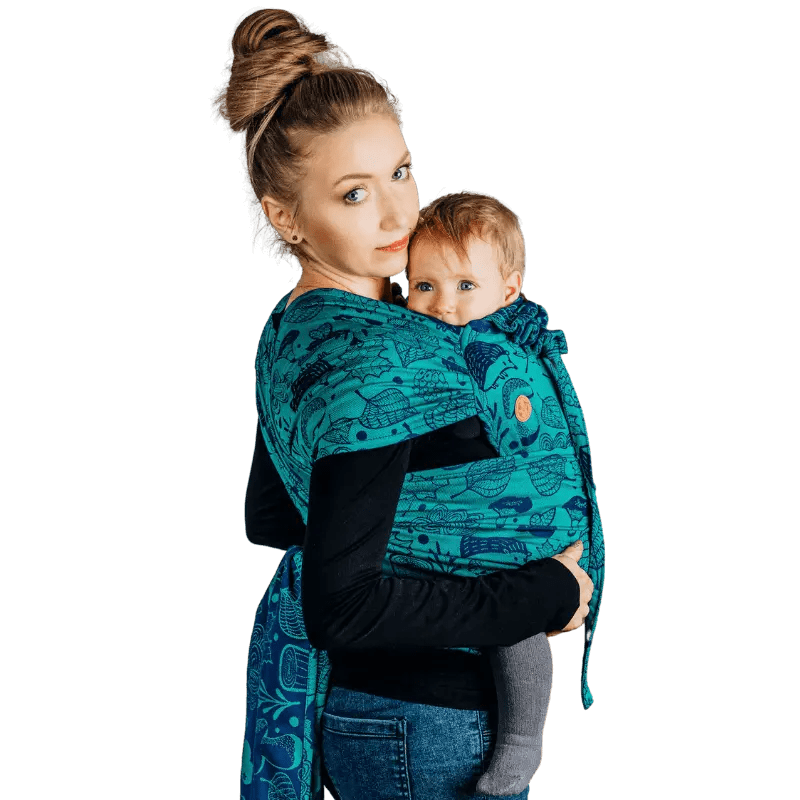 Under the Leaves Toddler Wrap - Tai Mei Tai by LennyLamb - Mei TaiLittle Zen One5907557746953