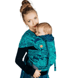 Under the Leaves Toddler Wrap - Tai Mei Tai by LennyLamb - Mei TaiLittle Zen One5907557746953