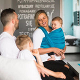 Waves Aqua Woven Wrap