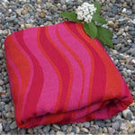 Waves Garnet Woven Wrap
