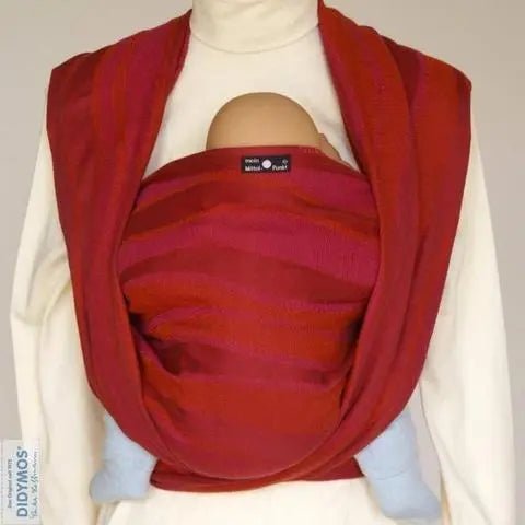 Waves Garnet Woven Wrap