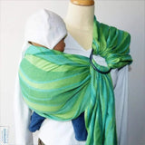 Waves Lime DidySling Ring Sling by Didymos - Ring SlingLittle Zen One4048554453954