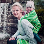 Waves Lime Woven Wrap