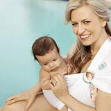 White Wave Water Ring Sling by Beachfront Baby
